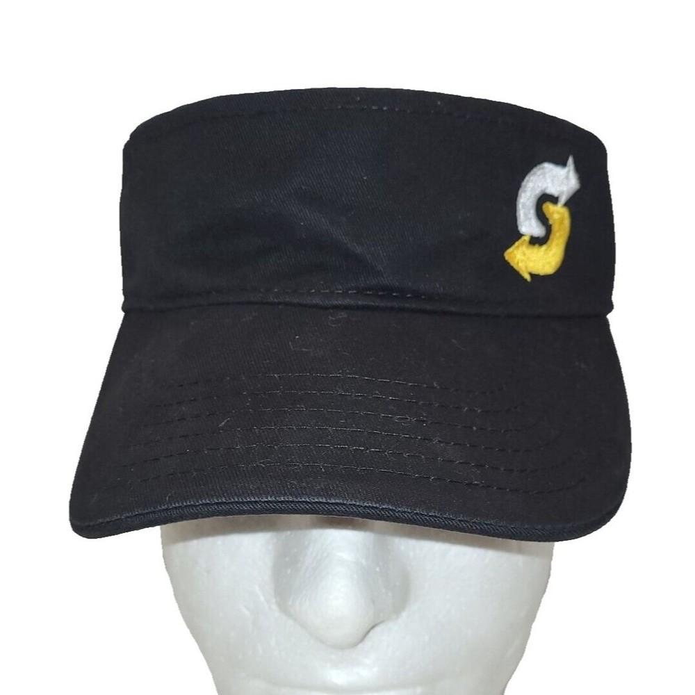 Subway Unisex Employee Visor Black Adjustable